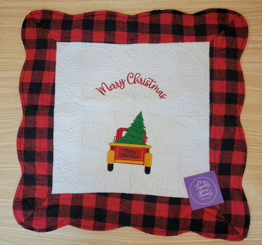 Pillow Sham-Holiday Truck