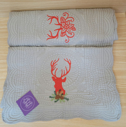 Table Runner-Red Deer