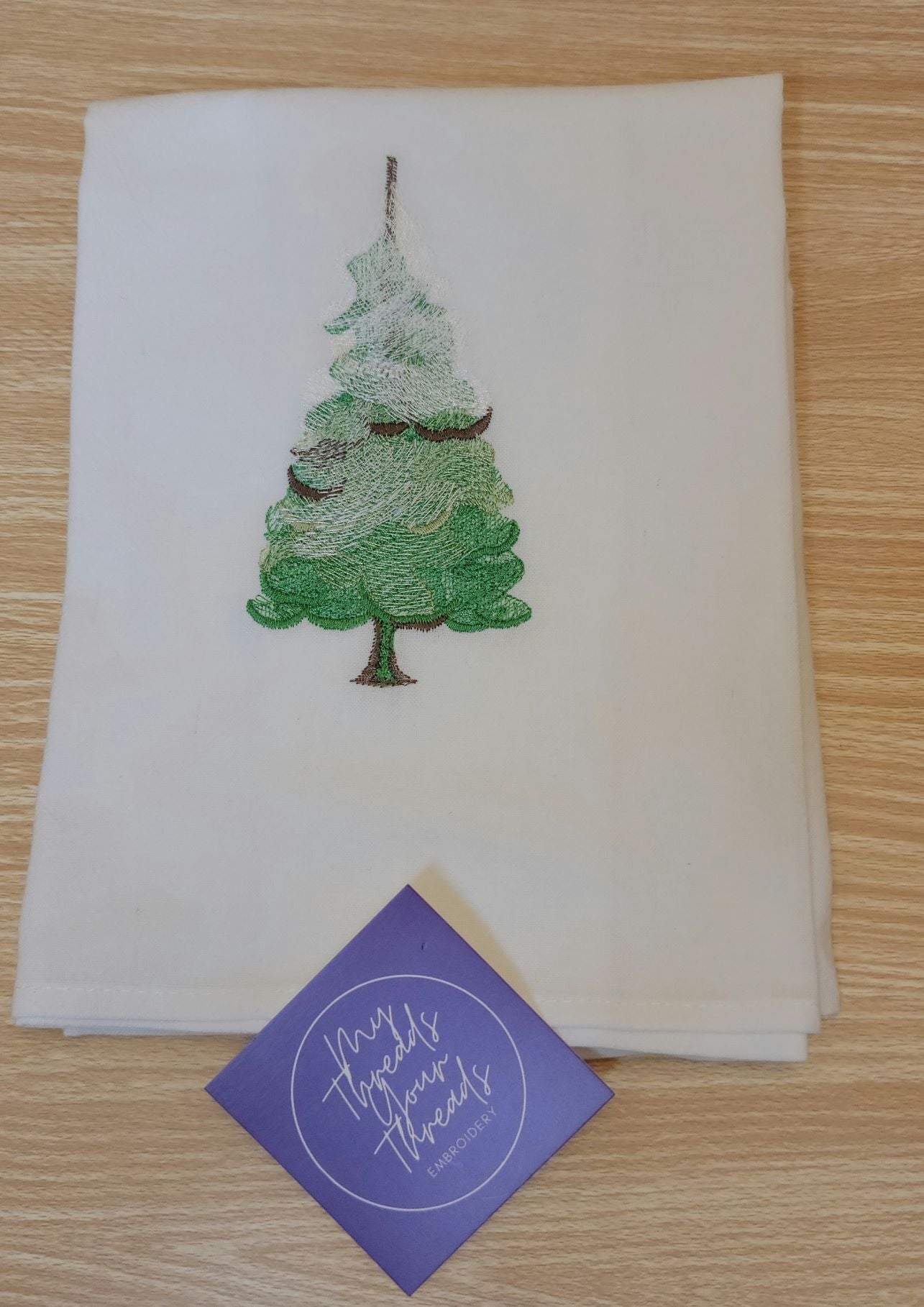 Tea Towels-Snow Tree